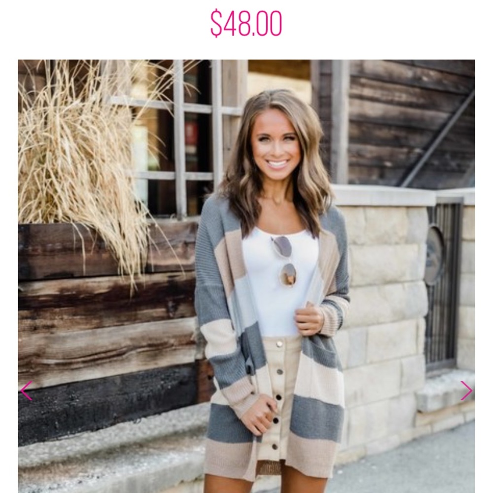 Pink Lily cardigan